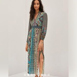 Bhanuni by Jyoti Patterned Maxi Dress - worn once! Size 4p. Perfect condition.